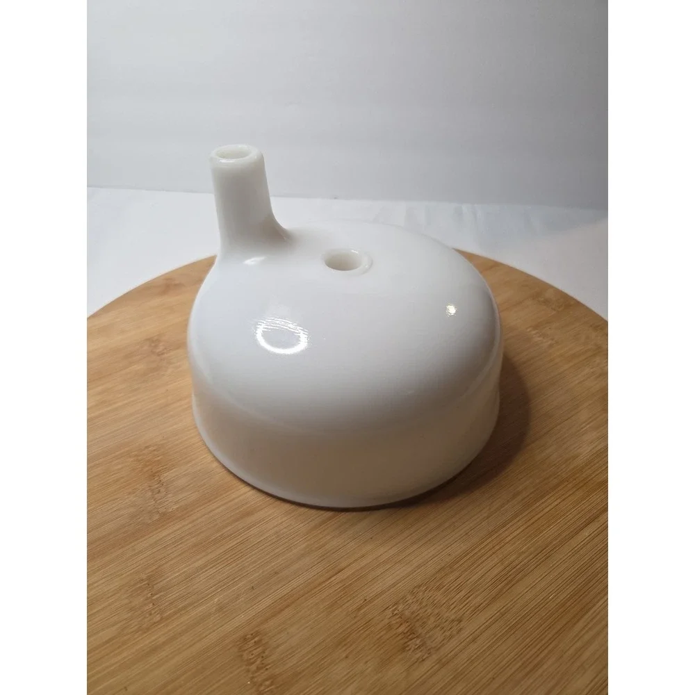 Vintage Sunbeam Mixmaster Mixer Milk Glass Juicer Bowl Funnel Spout OEM Part USA